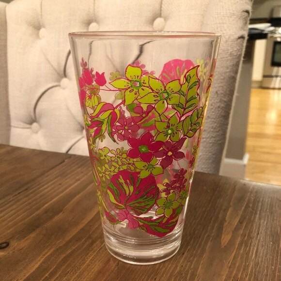 Lilly Pulitzer Lucky Charms Acrylic Cup Pint Glass - Picture 2 of 4